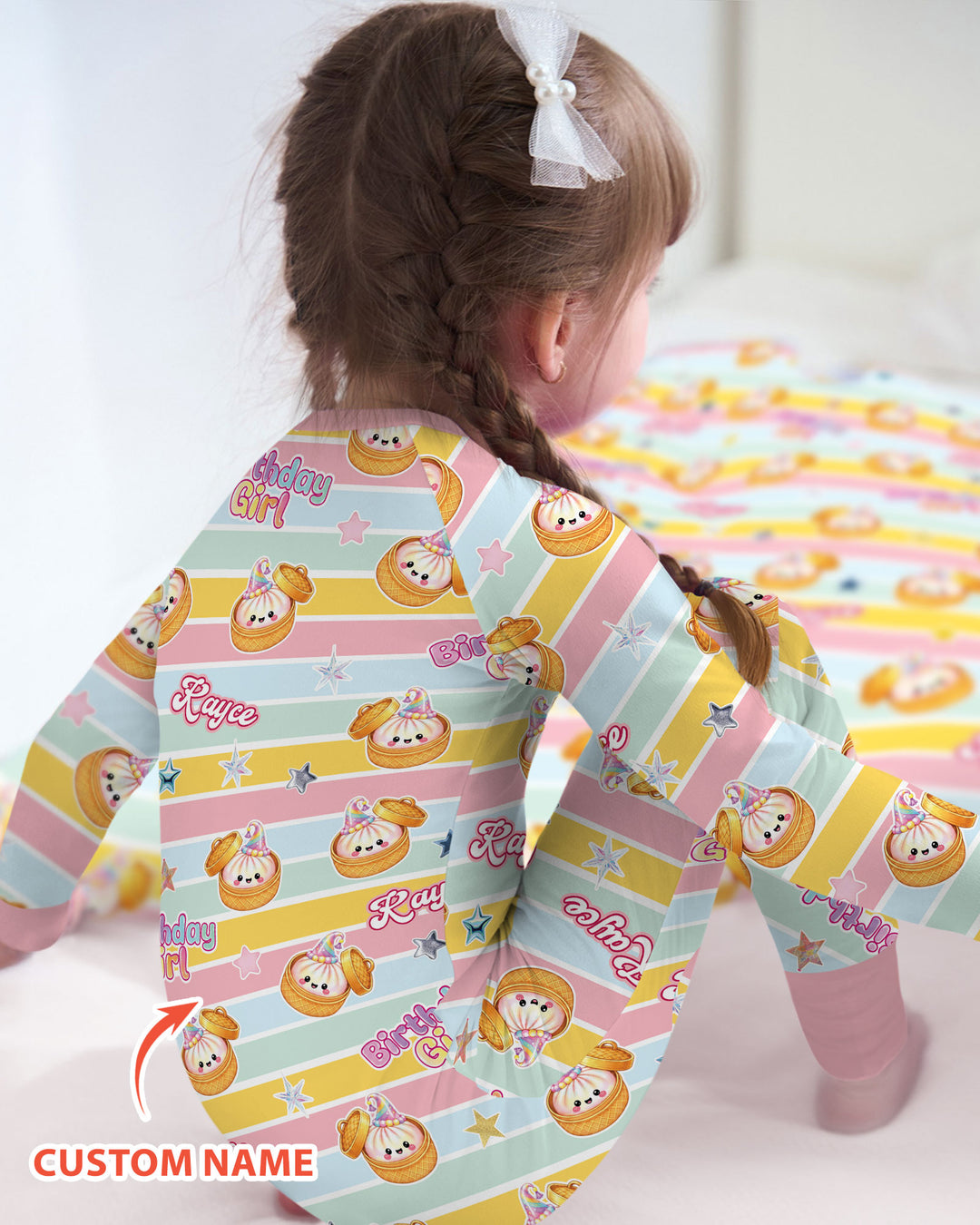 Gerippte Babykleidung mit individuellem Foto - Weich &amp; Skizzenhaft