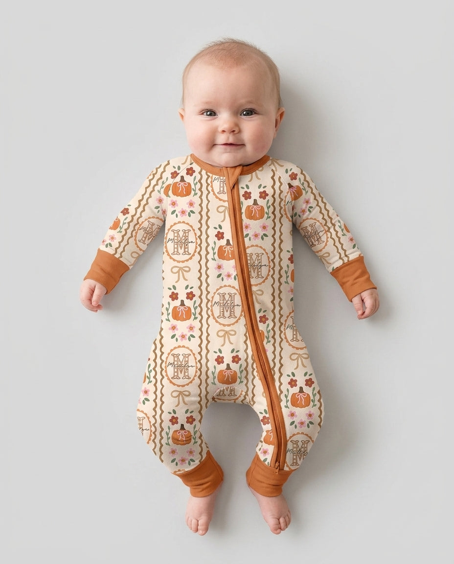 Gerippte Babykleidung mit individuellem Foto - Weich &amp; Skizzenhaft