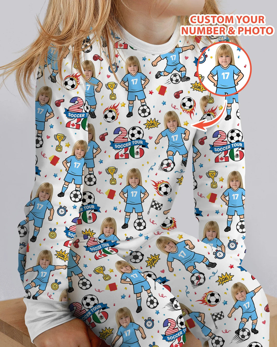 Conjunto de pijama de dos piezas de bambú con mangas largas, plantilla PERSONALIZADA