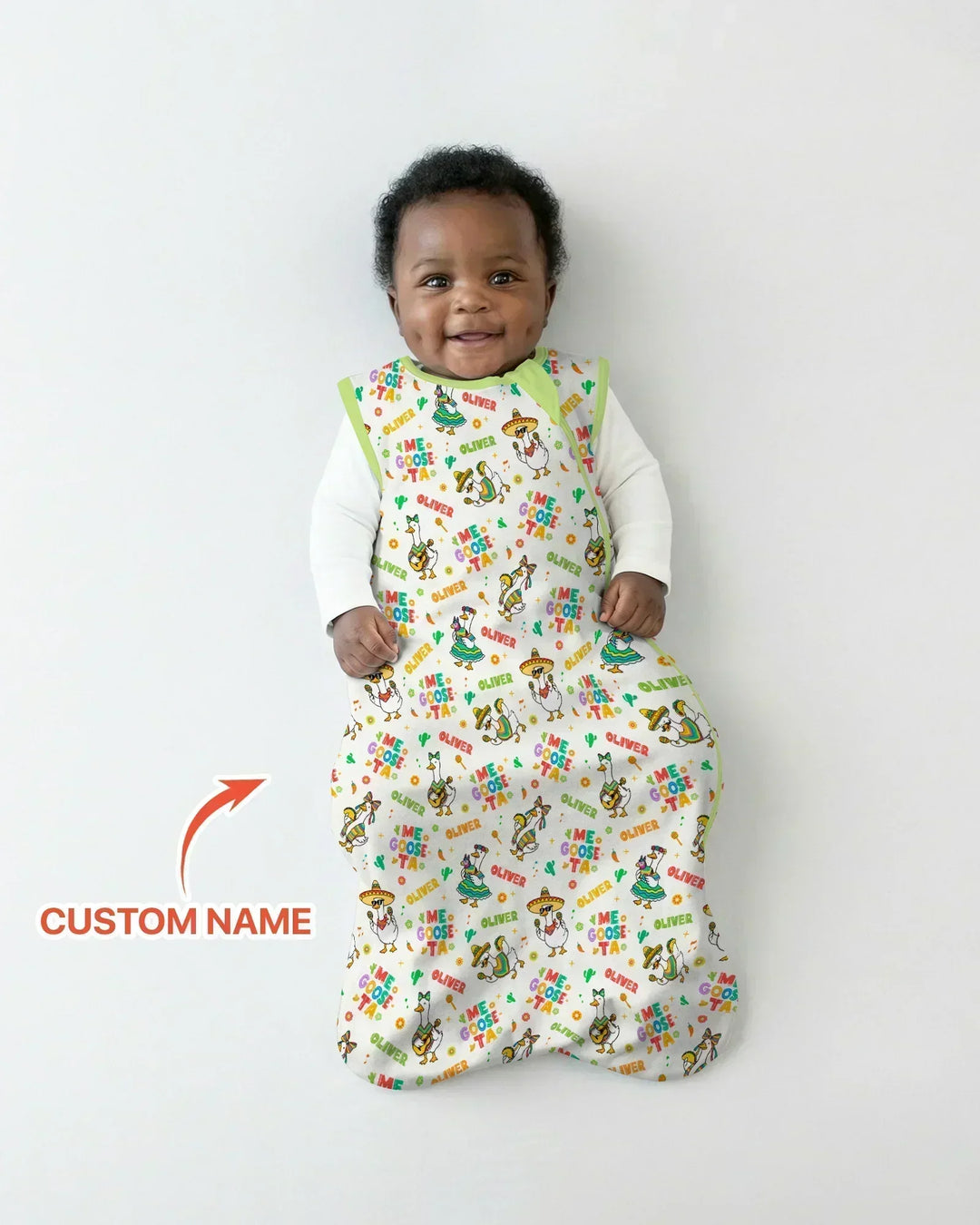 Custom name Me Goose-ta Bamboo Sleep Bag