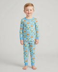 Hamsa Hand Bamboo Two Piece Long Sleeve Pajama Set