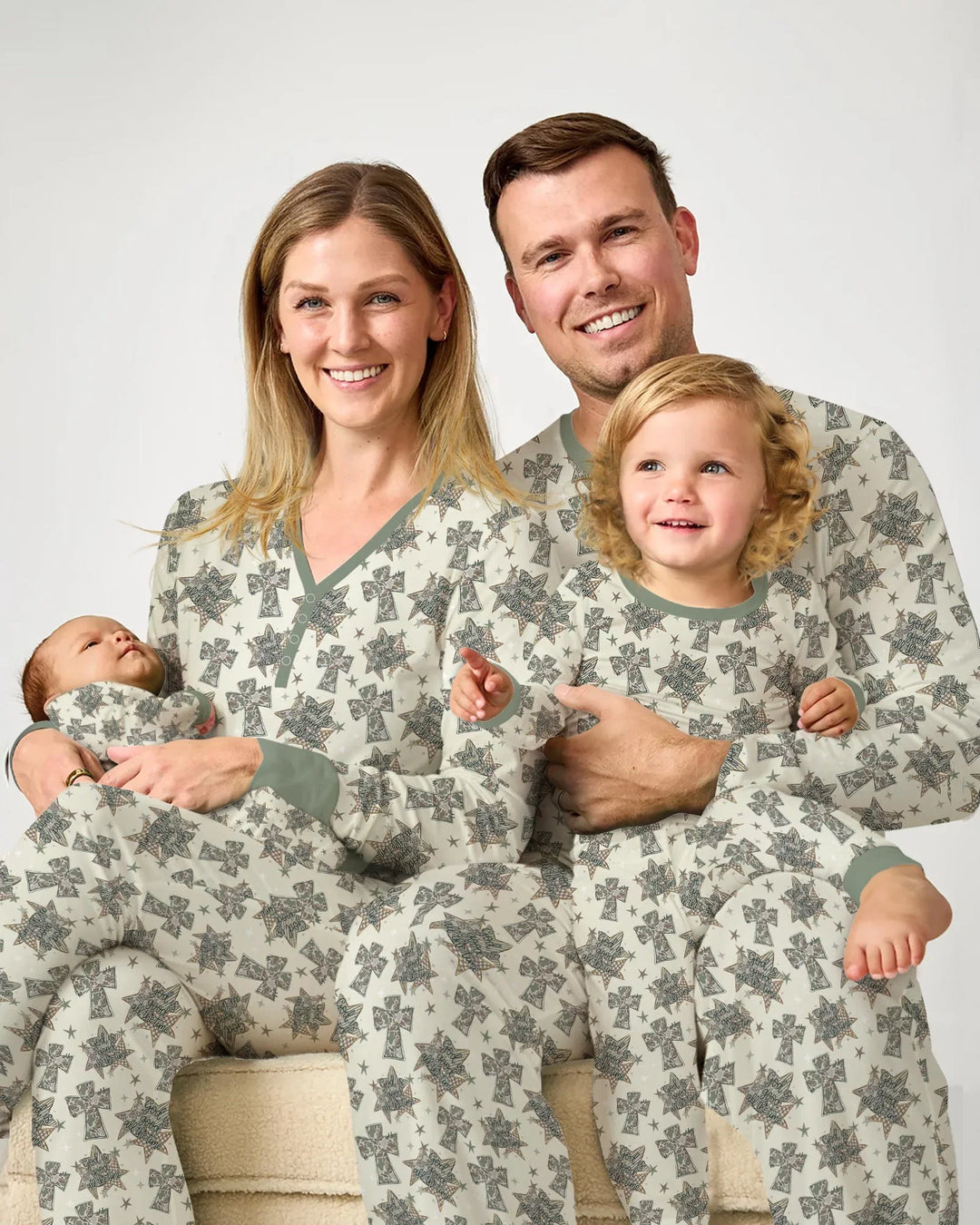 Conjunto de pijama de dos piezas de bambú con mangas largas, plantilla PERSONALIZADA