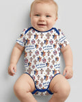 God Bless America Family Matching Bamboo Bodysuit