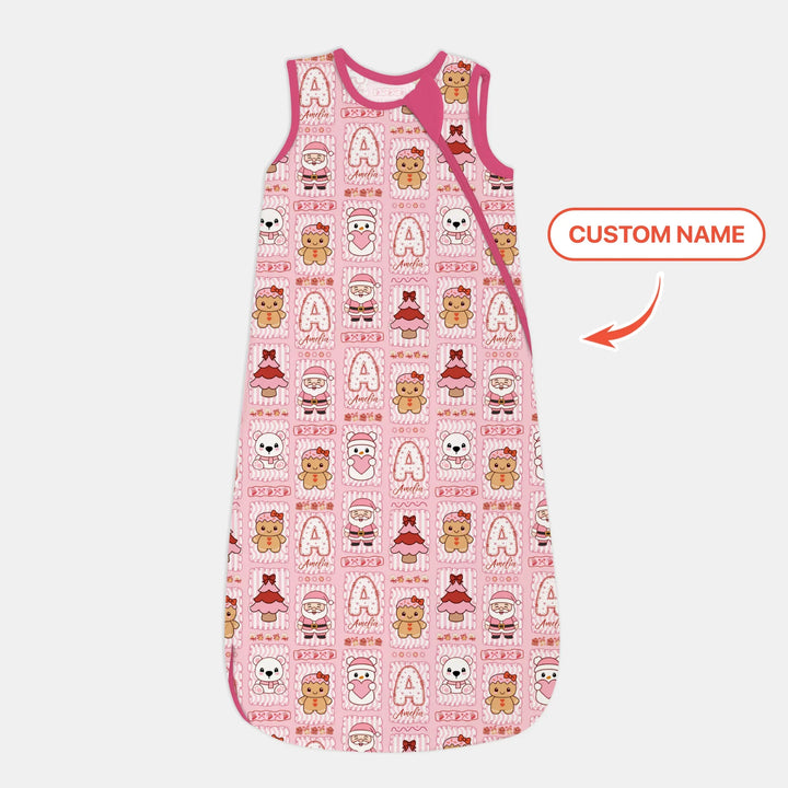 Custom Name Winter Wonderland Sleep Bag