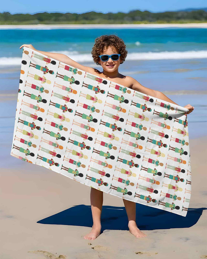 Little Friends Everywhere Bamboo Beach Towel