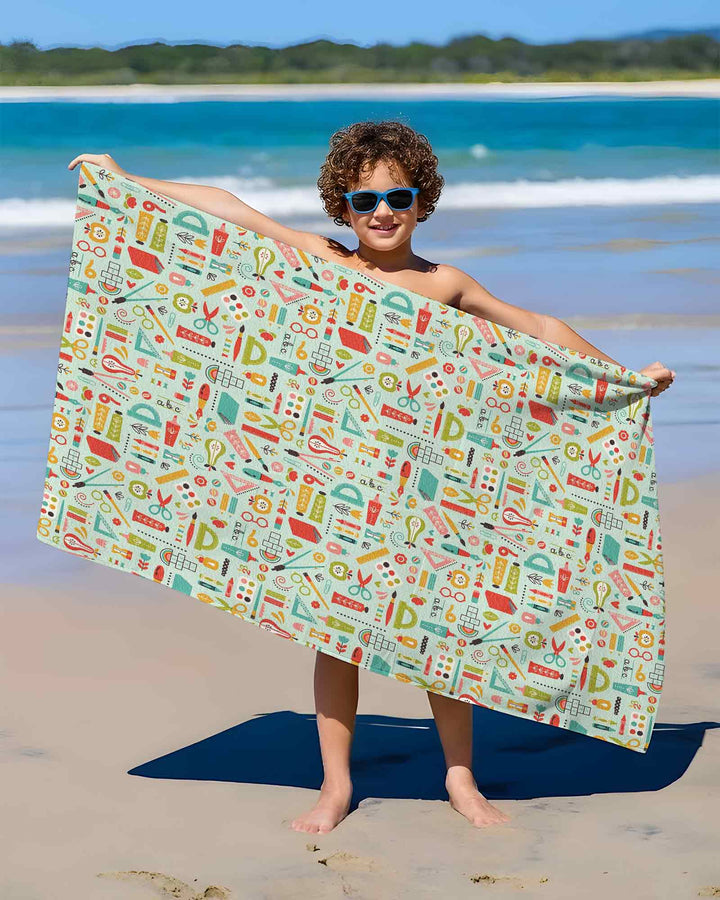 Creative Classroom Bamboo Beach Towel