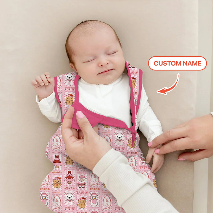 Custom Name Winter Wonderland Sleep Bag