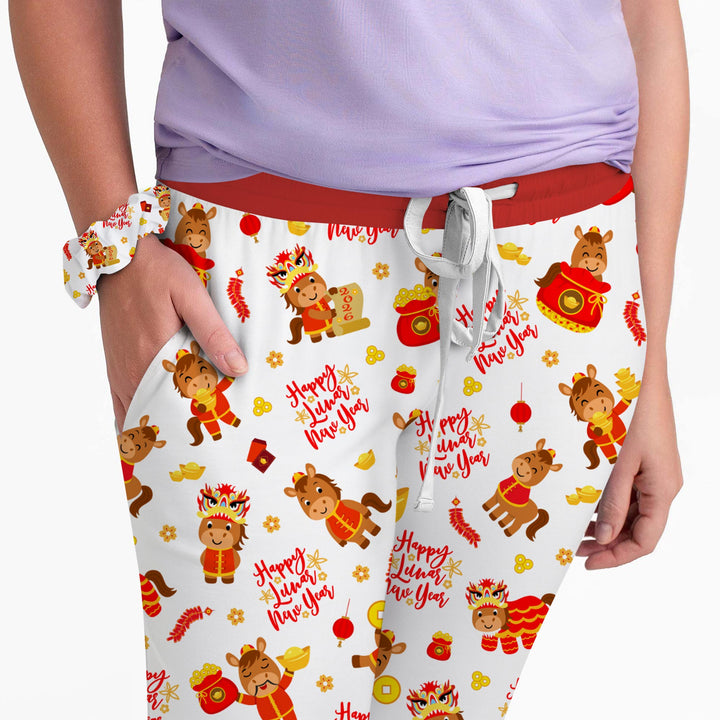 Year of the Horse Women Pajama Set
