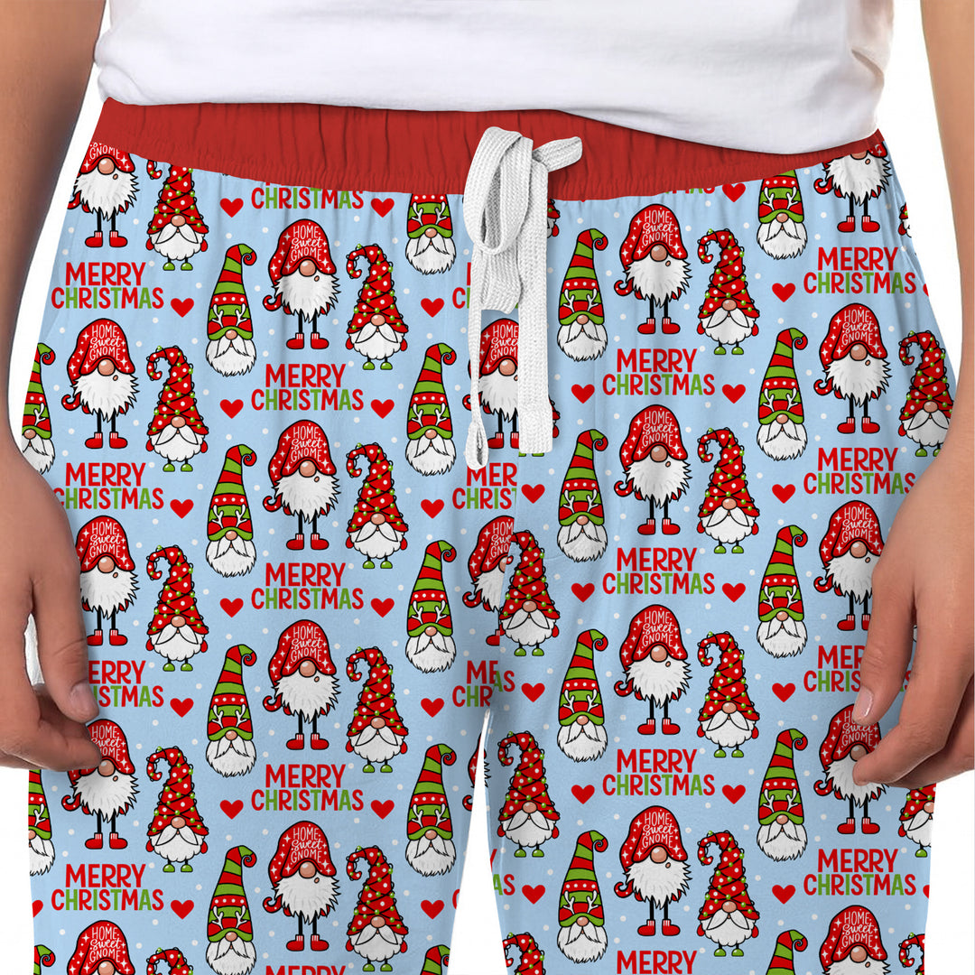 Gnomie Christmas Men's Pajama Set
