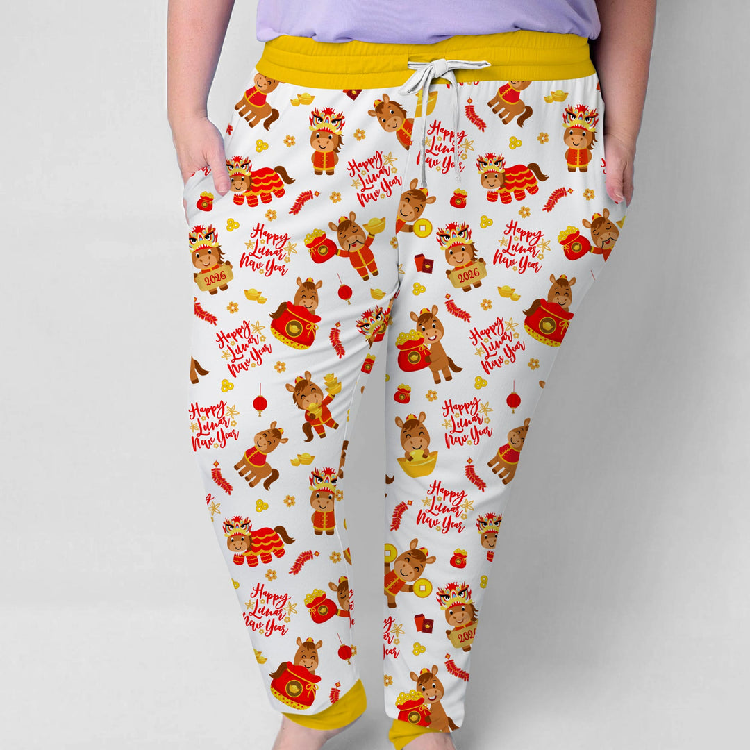 Year of the Horse Women Pajama Set