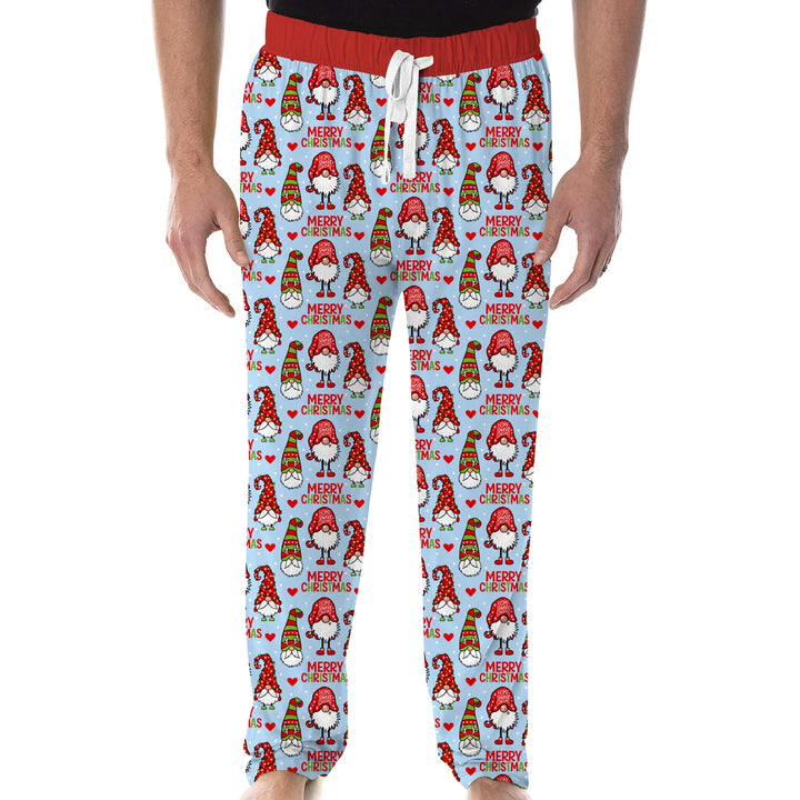 Gnomie Christmas Men's Pajama Set