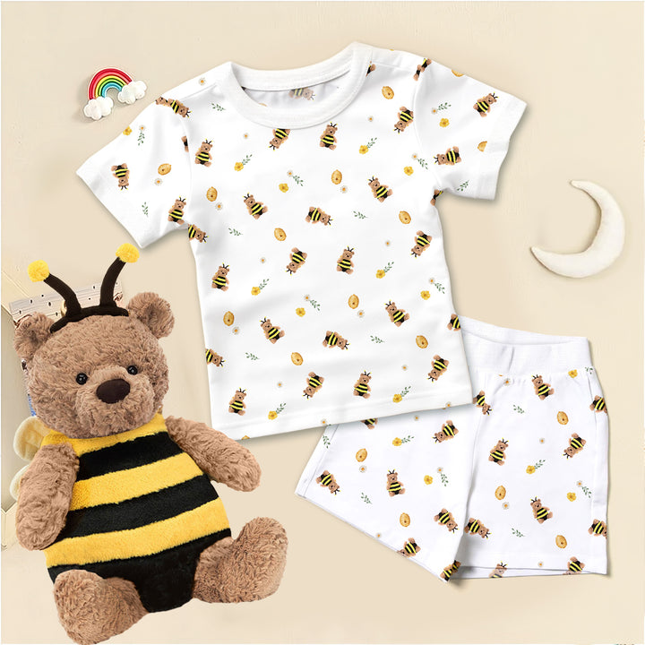 Bumble Teddy Bear Bamboo Pajama for Baby