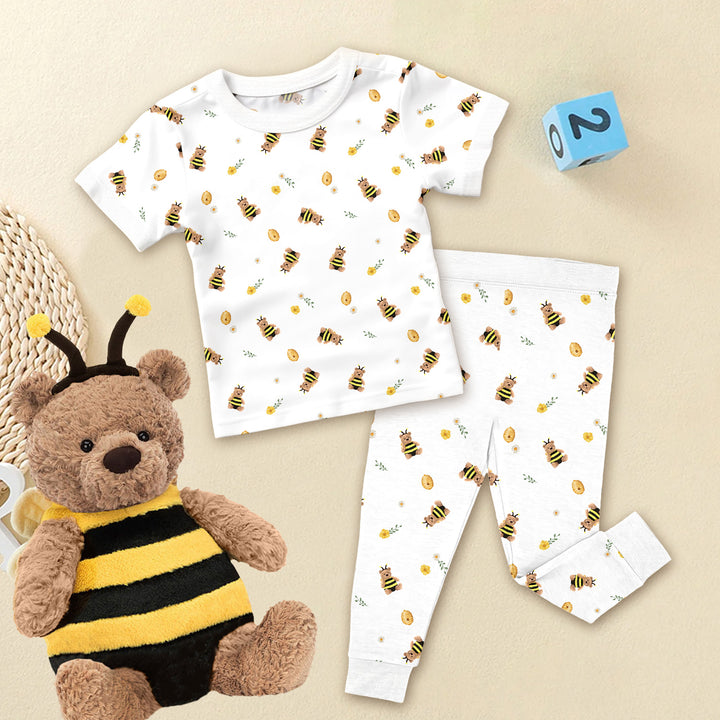 Bumble Teddy Bear Bamboo Pajama for Baby