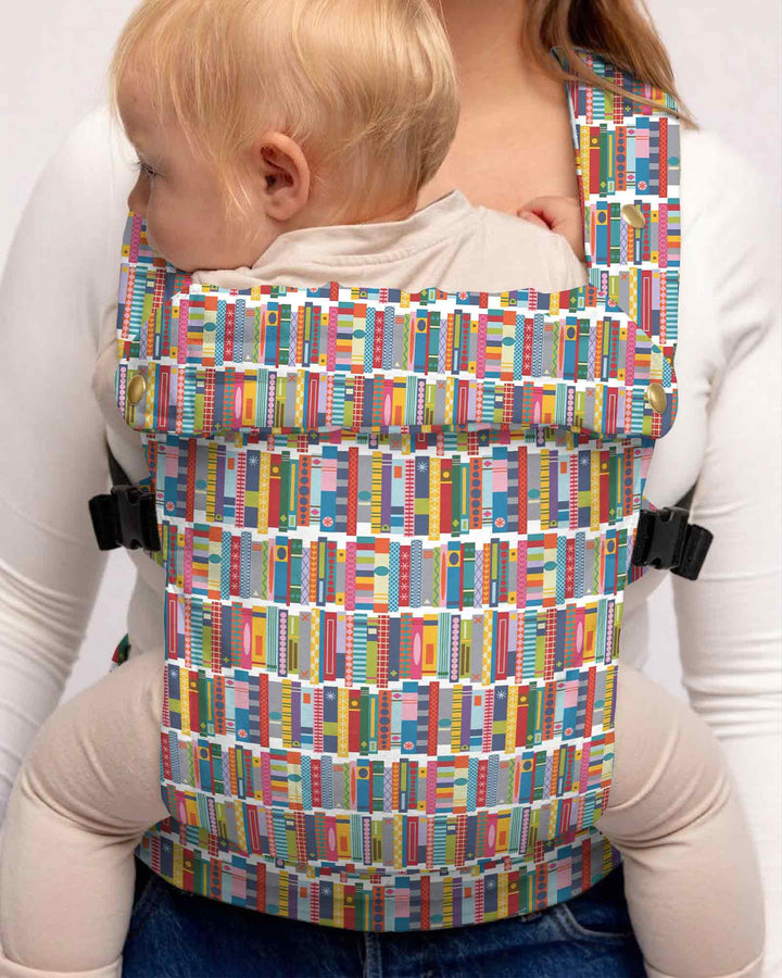 Rainbow Bookshelf Baby Carrier