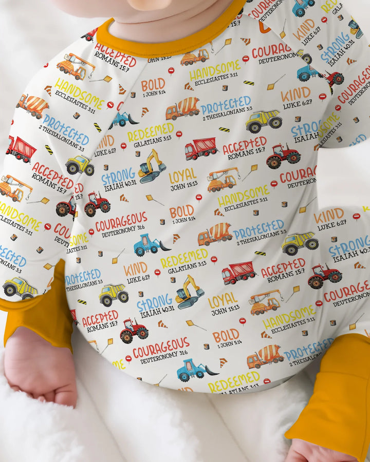 Gerippte Babykleidung mit individuellem Foto - Weich &amp; Skizzenhaft