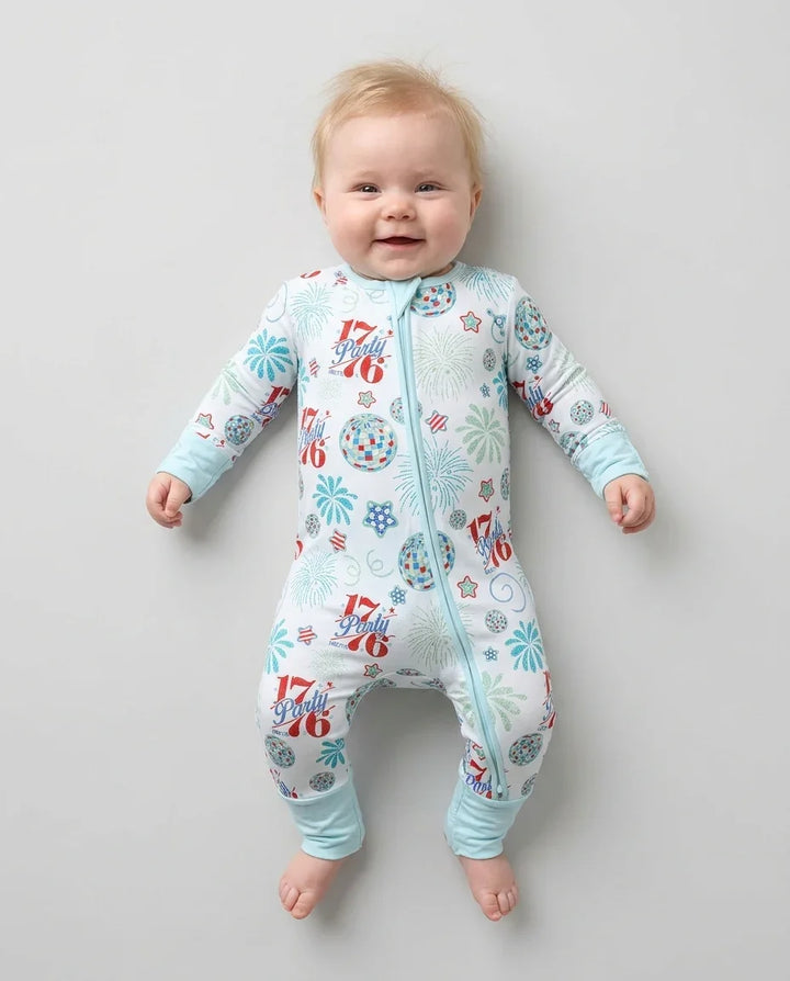 Land Of Free Family Matching Bamboo Convertible Zippy