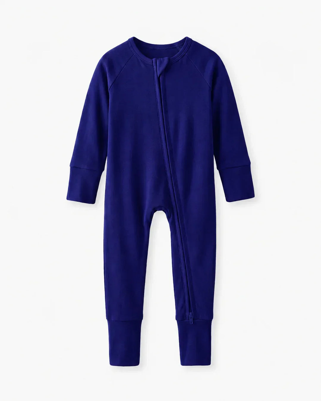 Midnight Blue Bamboo Convertible Zippered Romper