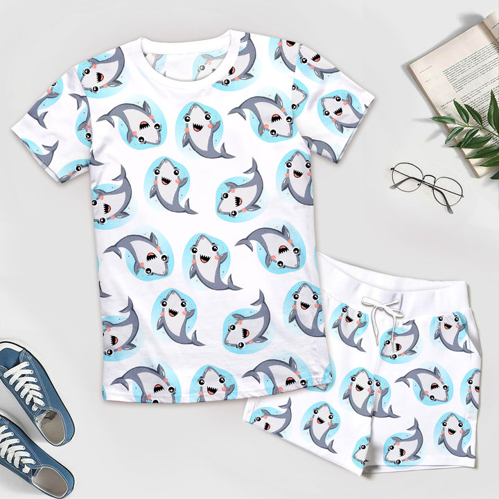 White Dolphin Bamboo Outfit for Men – Cool and Laid-Back