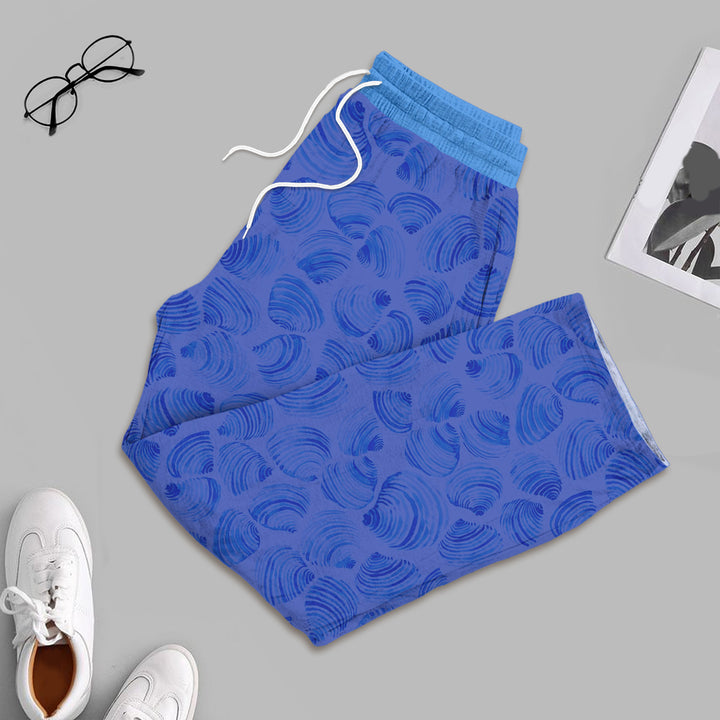 Blue Shell Bamboo Outfit for Men – Relaxed and Ocean-Inspired
