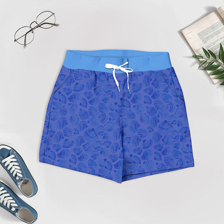 Blue Shell Bamboo Outfit for Men – Relaxed and Ocean-Inspired