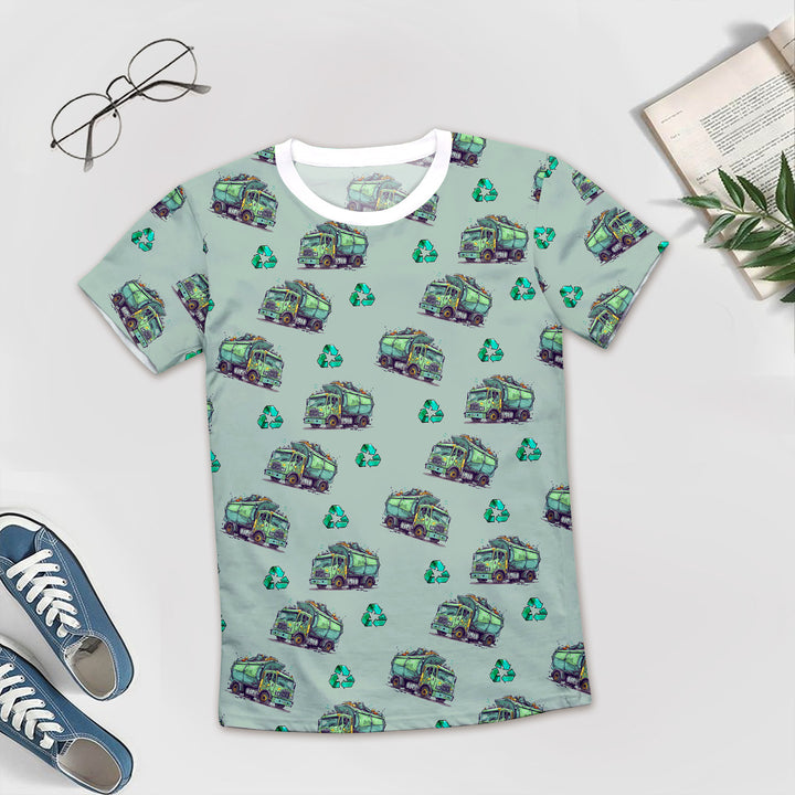 Green Truck Bamboo Outfit for Men – Casual and Outdoorsy