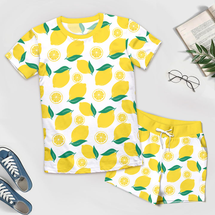 Yellow Lemon Bamboo Outfit for Men – Cool and Crisp