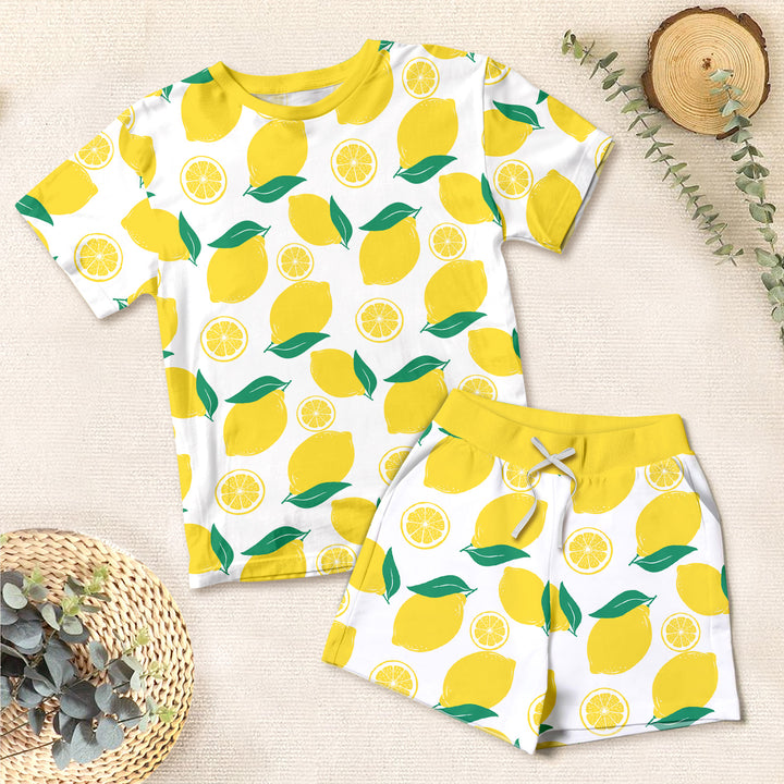 Yellow Lemon Bamboo Outfit for Kids – Lively and Refreshing