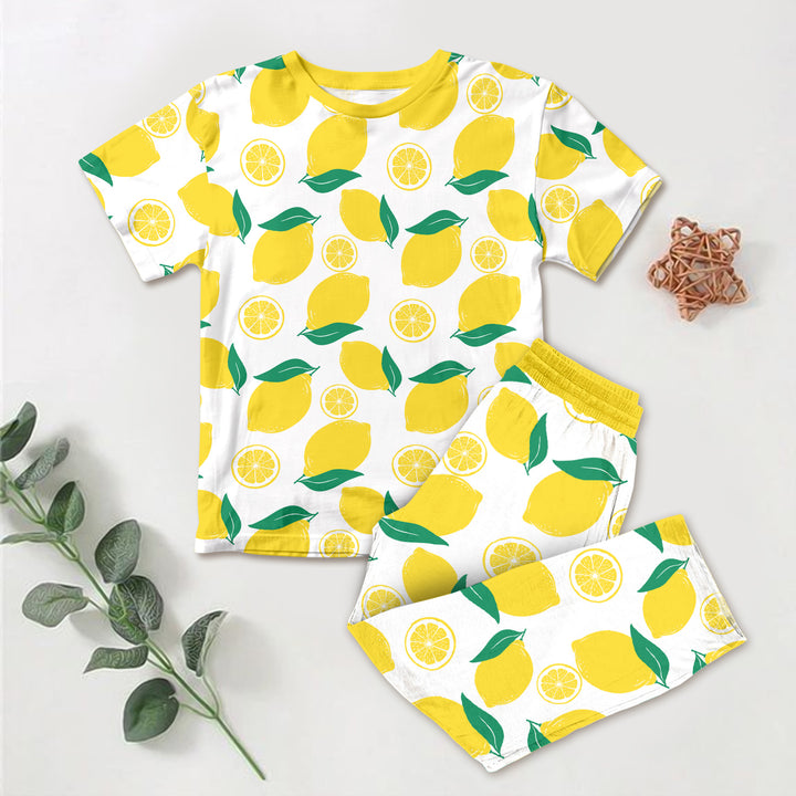 Yellow Lemon Bamboo Outfit for Kids – Lively and Refreshing