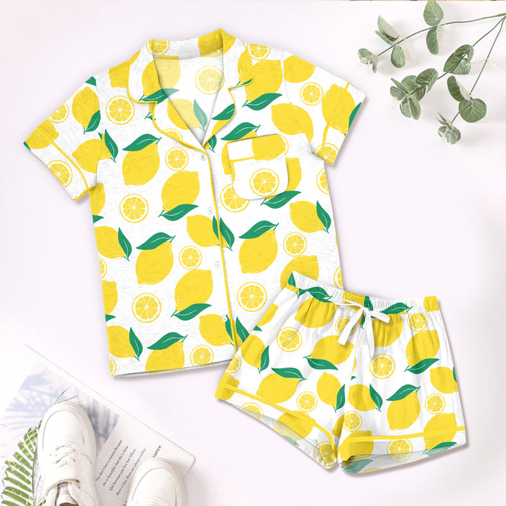Yellow Lemon Bamboo Outfit for Kids – Lively and Refreshing