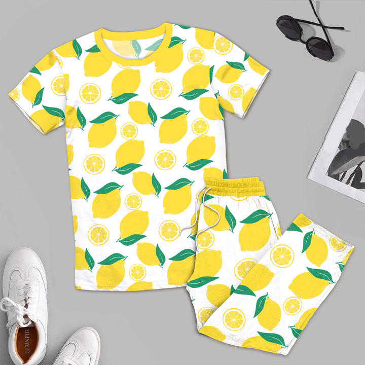 Yellow Lemon Bamboo Outfit for Men – Cool and Crisp
