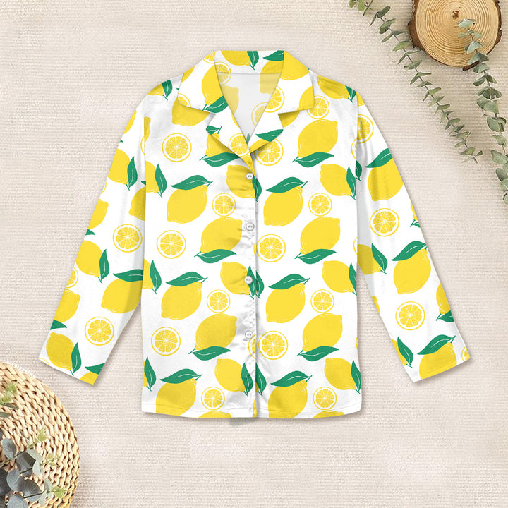 Yellow Lemon Bamboo Outfit for Kids – Lively and Refreshing