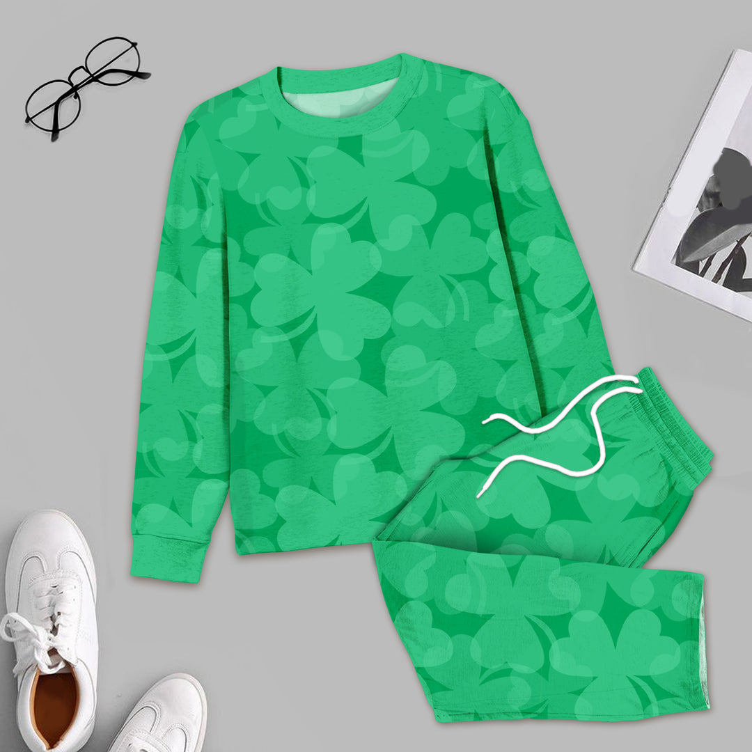 Green Lucky Bamboo Outfit for Men – Casual and Confident