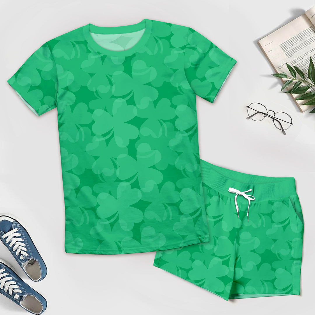 Green Lucky Bamboo Outfit for Men – Casual and Confident