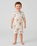 A Child Of God Family Matching Bamboo Two Piece Short Sleeve Shorts Pajama Set