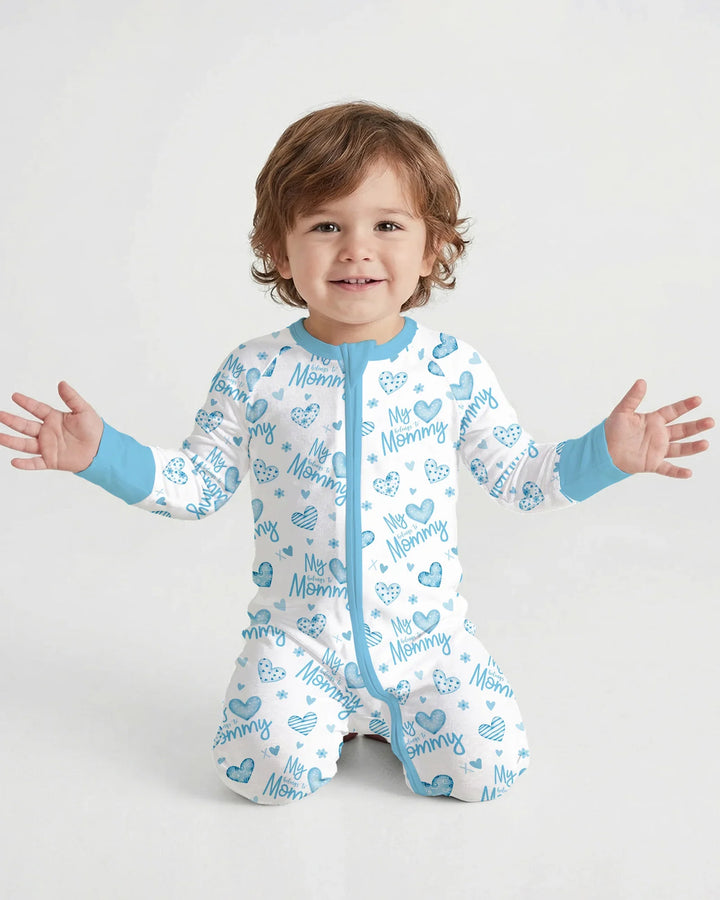 My Heart Belongs To Mommy Bamboo Convertible Zippy
