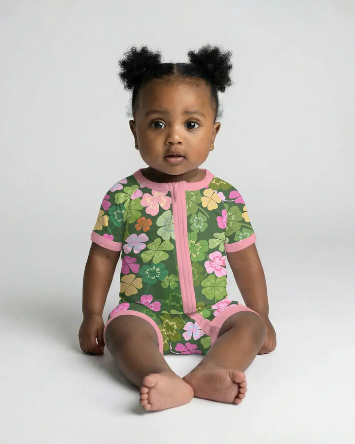 Lucky 4 Leaf Clover Shorty Zippy