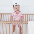 Bows de Caramelos Rosas Bambú Shorty Zippy