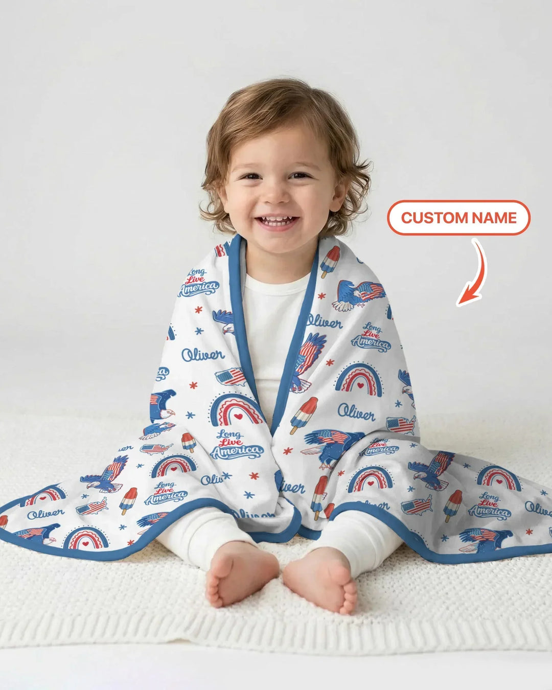 Long Live America Bamboo Blanket