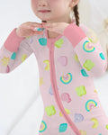 Pastel Lucky Charms Scatter Bamboo Convertible Zippy