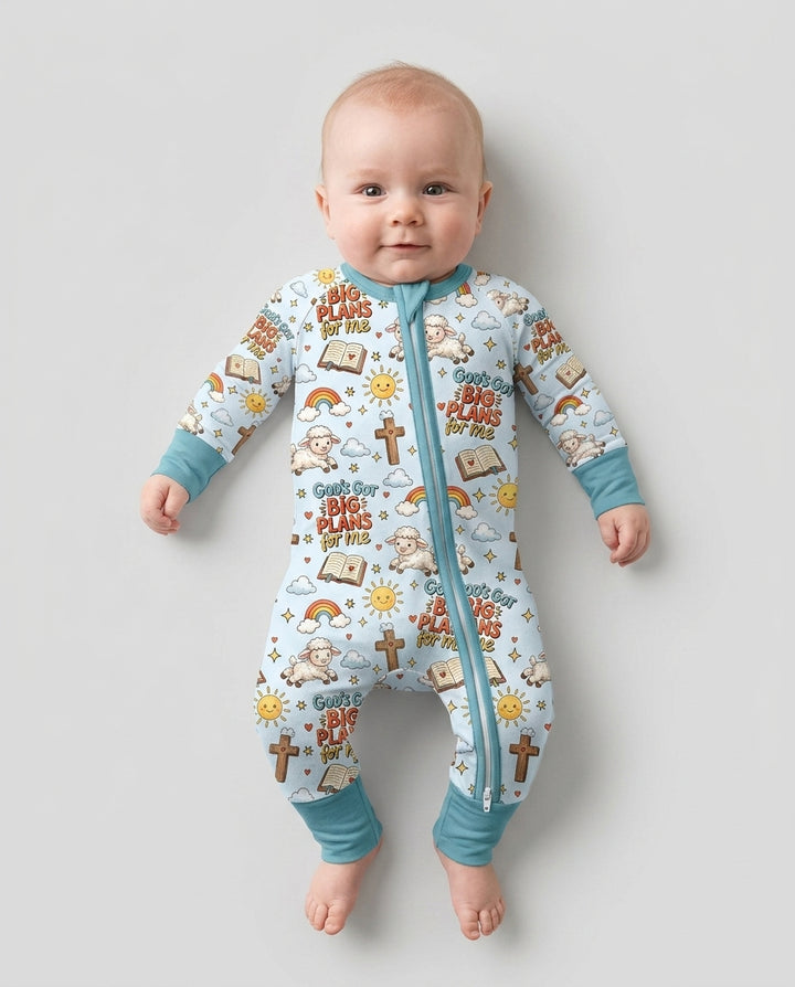 Gerippte Babykleidung mit individuellem Foto - Weich &amp; Skizzenhaft