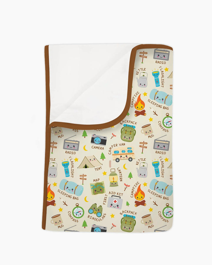 Little Camp Adventure Family Matching Blanket