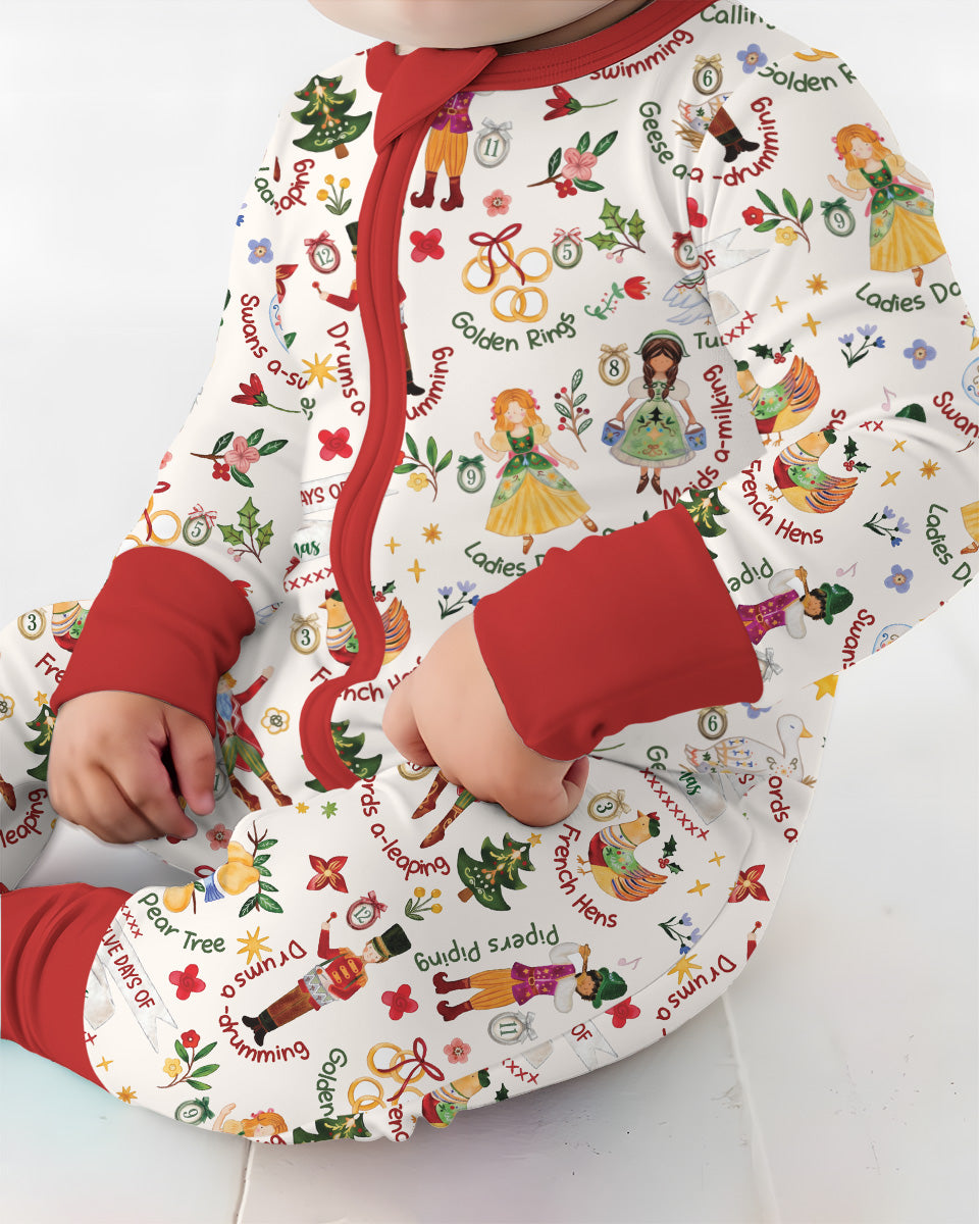 The 12 Days of Christmas Bamboo Convertible Zippy