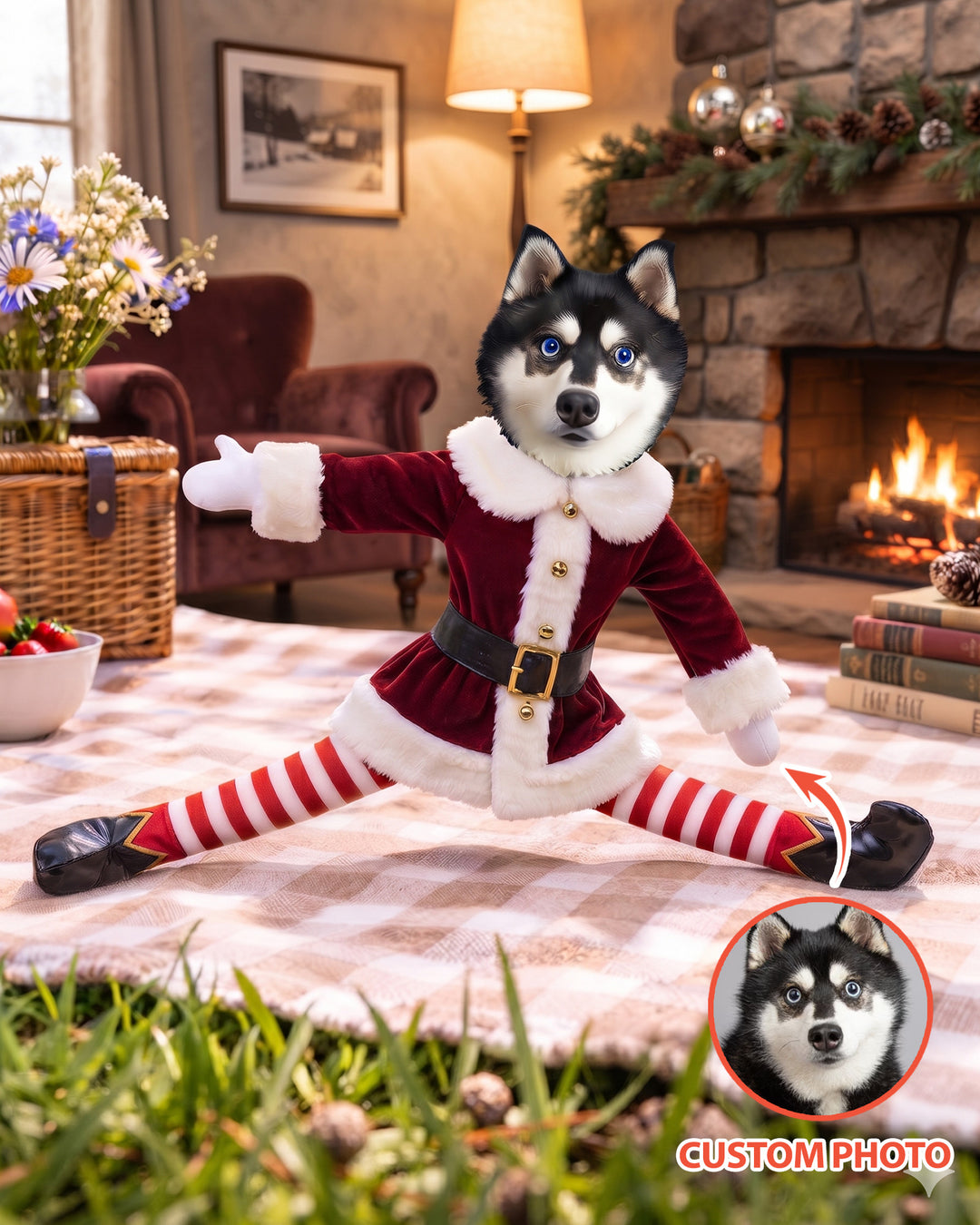 My Merry Pup Poseable Plush Doll