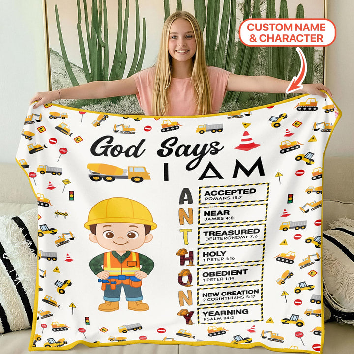 Vorlage für individuelle Kleinkinddecke