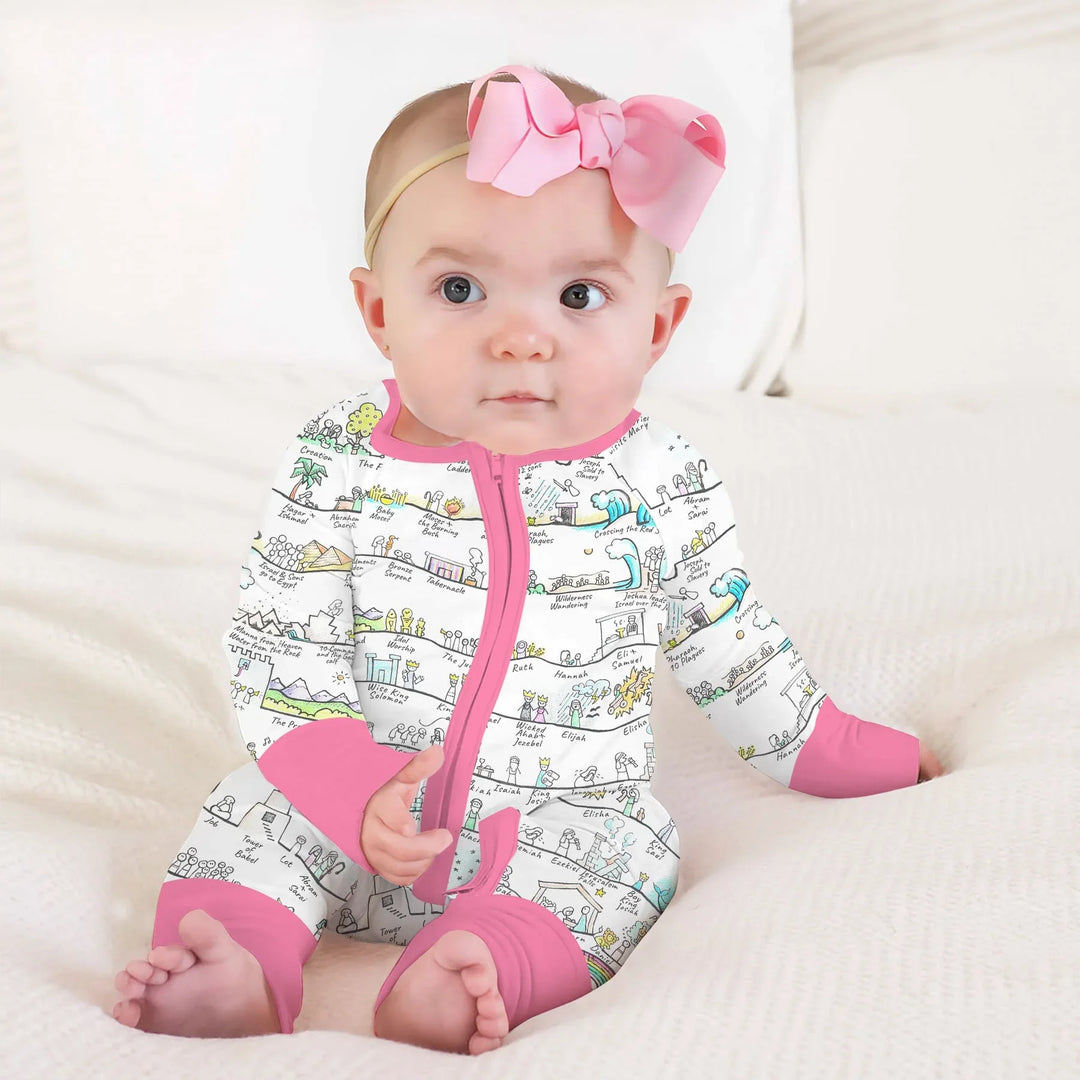 Bible Story Journey Family Matching Convertible Zippy