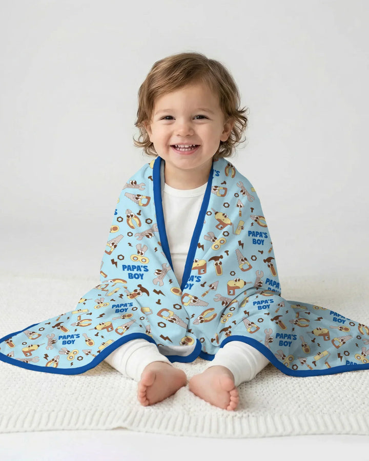 Fixer of All Things Dad Club Bamboo Blanket