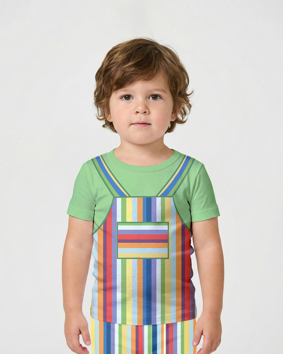 Conjunto de Pijama de Dos Piezas de Bambú con Mangas Cortas y Pantalones Cortos