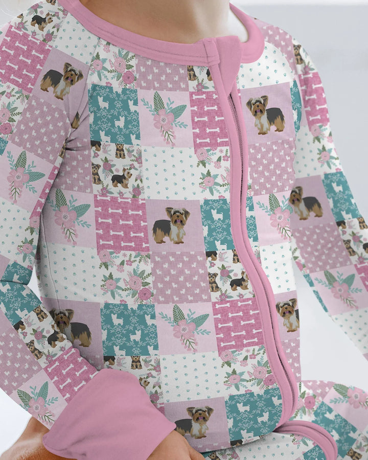 Floral Yorkie Grace Convertible Zippy