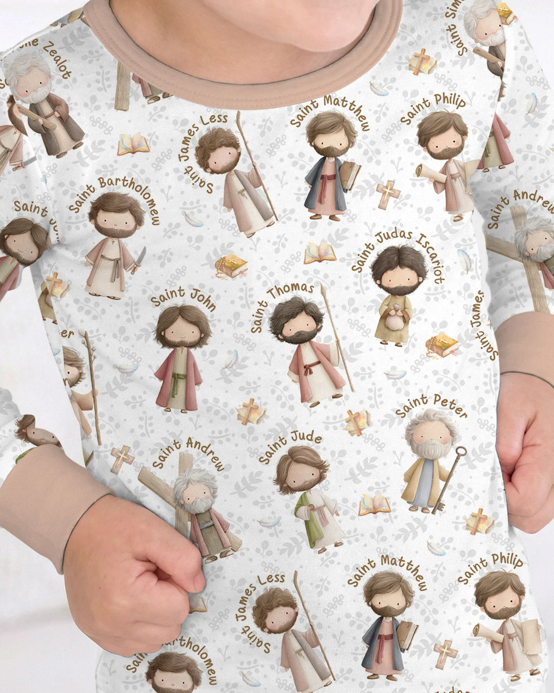 The 12 Apostles Bamboo Two Piece Long Sleeve Pajama Set