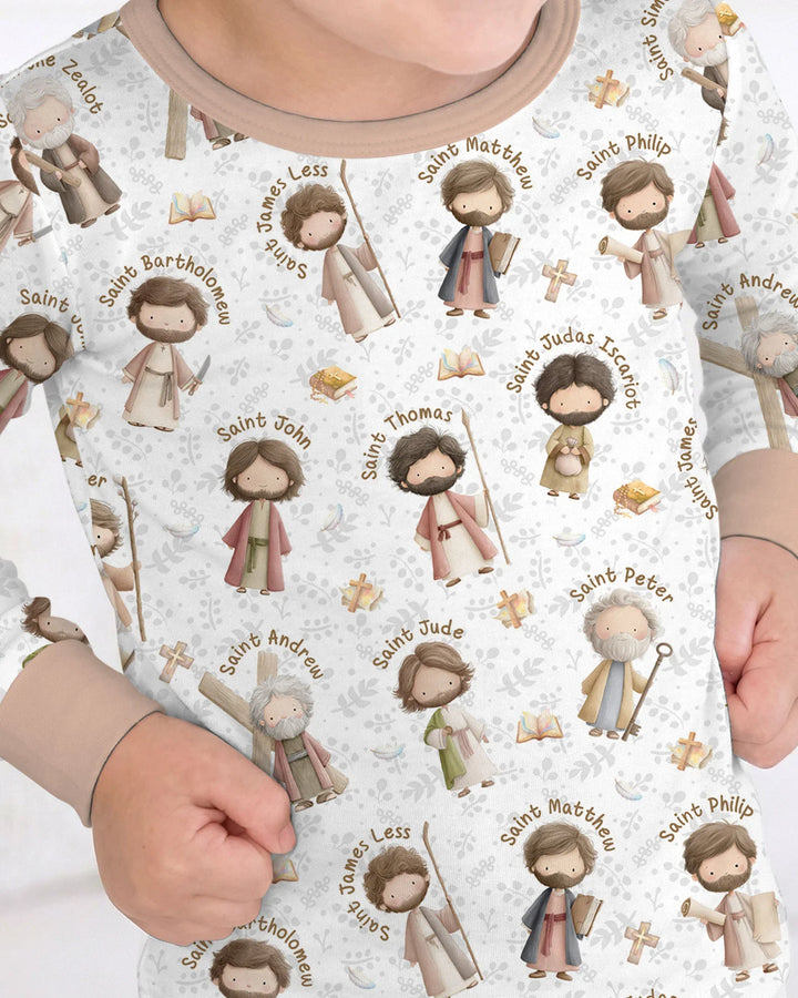 The 12 Apostles Bamboo Two Piece Long Sleeve Pajama Set